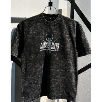 Premium Acid Wash Drop Shoulder T-Shirt