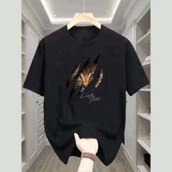 Drop Shoulder Tshirt with DTF Print