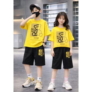 Baby Drop Shoulder TShirt and Pant Set