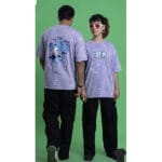 ACID WASH DROP SHOULDER T-SHIRT