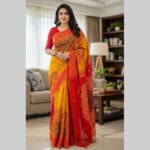 Premium Dhupiyan Silk Tangail Sharee