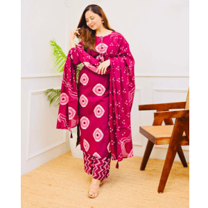 Cunri Print Three Piece