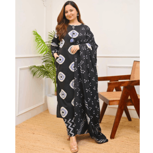 Cunri Print Three Piece