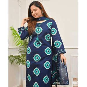 Cunri Print Three Piece