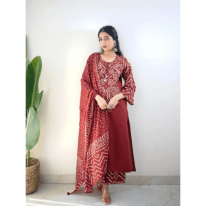 Cunri Print Three Piece