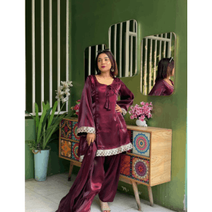Samusilk Three Piece Gown