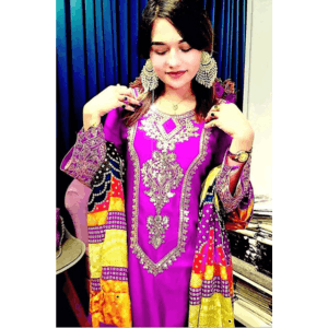 Embroidery Three Piece