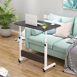 Adjustable and moveable table
