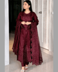 Embroidery Three Piece