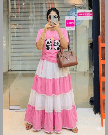 Skirt and Tshirt Set