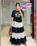 Skirt and Tshirt Set