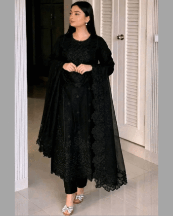 Embroidery Three Piece