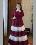 Trendy Ladies Tops and Skirt Set