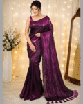 Indian Fendi/simar Silk Saree