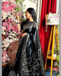 Japani Silk Skin Print Sharee with Blouse Piece