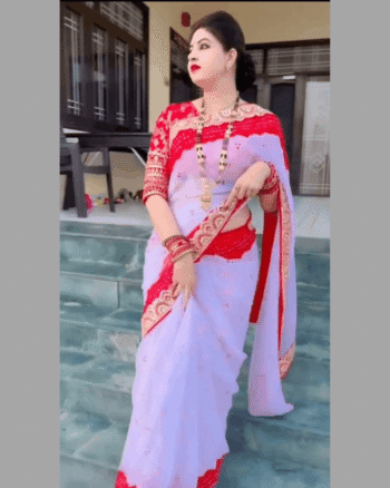 Makhon Jorget Sequence Work Saree